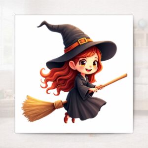 Halloween boszi matrica - falra, ablakra